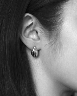 Rain Earrings Silver