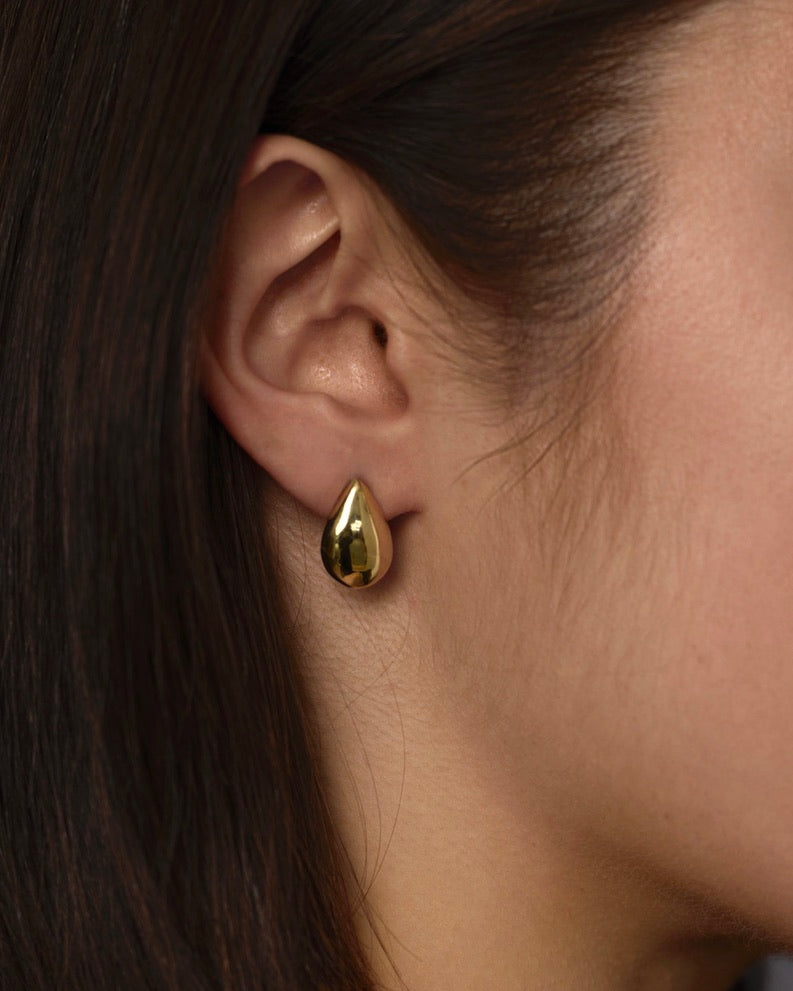 Jane Eppstein Tiny Bone Earrings -Silver main image 1