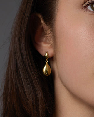 Rainfall Earrings Gold