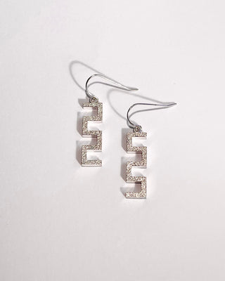 Temple Earrings (Silver)