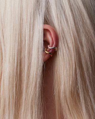 Sculptural Earring  Ear Cuff