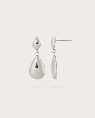 Silver Rainfall Earrings