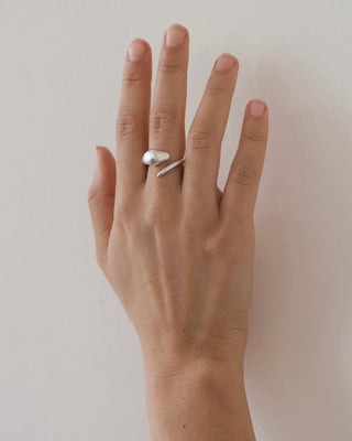 Silver Ophidian Snake Ring