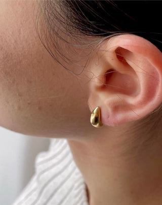 Cairo earrings 9 kt gold