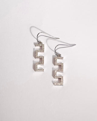 Temple Earrings (Silver)