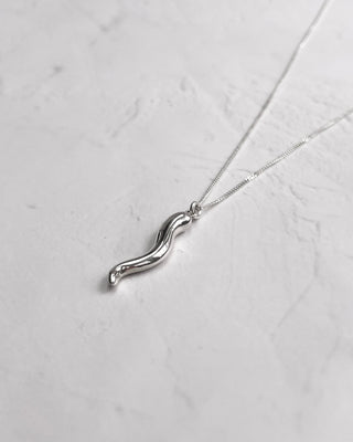 Form Necklace Silver