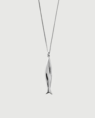 Silver Fish Pisces Necklace