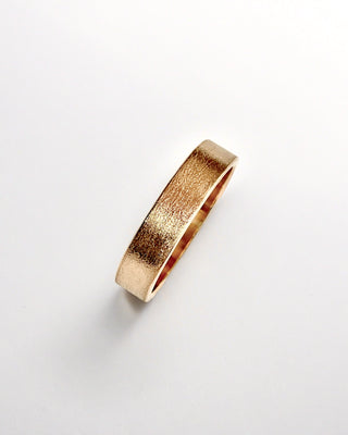 Mens Textured Wedding Ring 5 mm band - (Silver, Golds)
